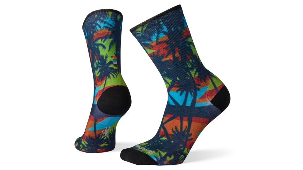 Smartwool Curated Ahis Aloha Crew Socks - Womens, Multi Color, Medium, SW004057150-M