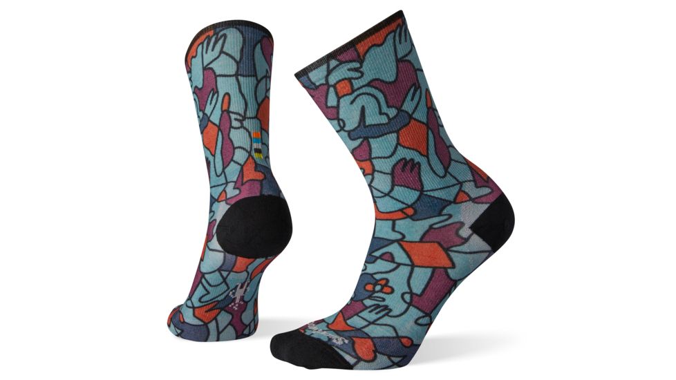 Smartwool Curated Balabar Crew Socks - Womens, Multi Color, Medium, SW004054150-M