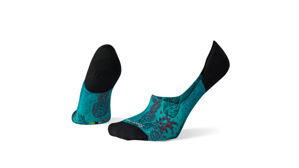 Smartwool Curated Bunch of Pineapples No Show Socks - Womens, Multi Color, Medium, SW004044150-M