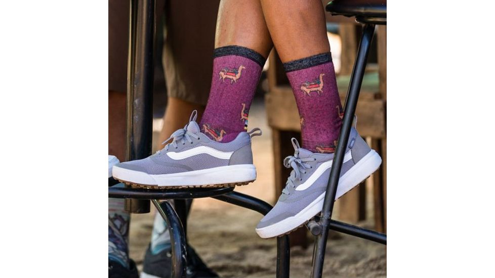 Smartwool Curated Llama Adventures Crew - Womens, Multi Color, Medium, SW010464150-M