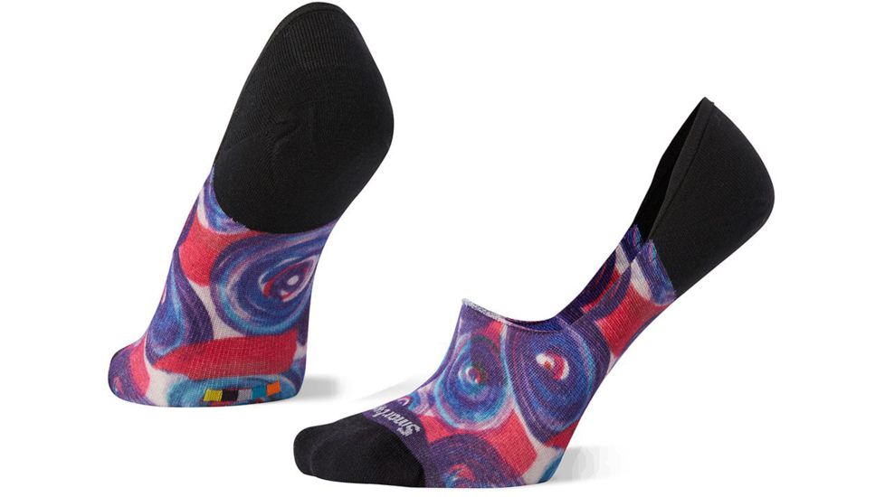 Smartwool Curated Pintura No Show - Womens, Multi Color, Medium, SW010489150M