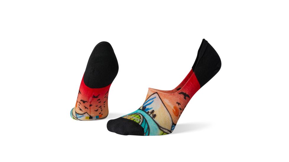 Smartwool Curated Valley Delight No Show Socks - Womens, Multi Color, Medium, SW004042150-M