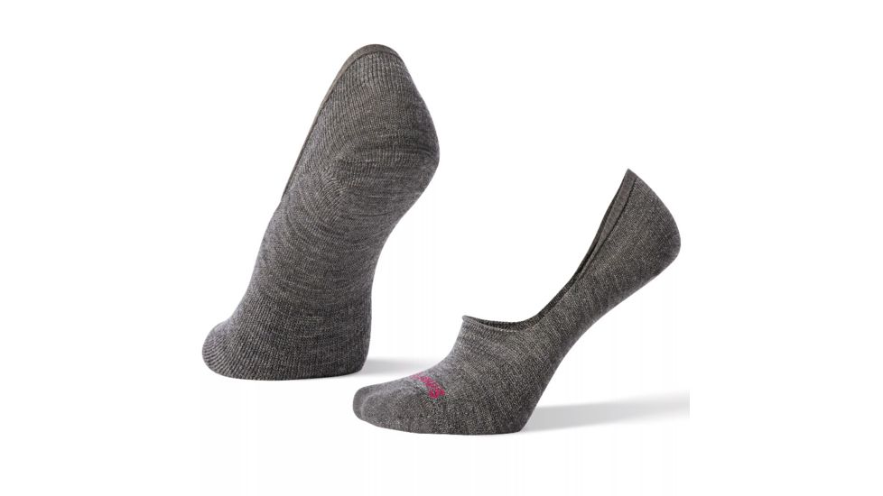 Smartwool Cushion Hide and Seek No Show Socks - Womens, Medium Gray, Medium, SW003849052-M