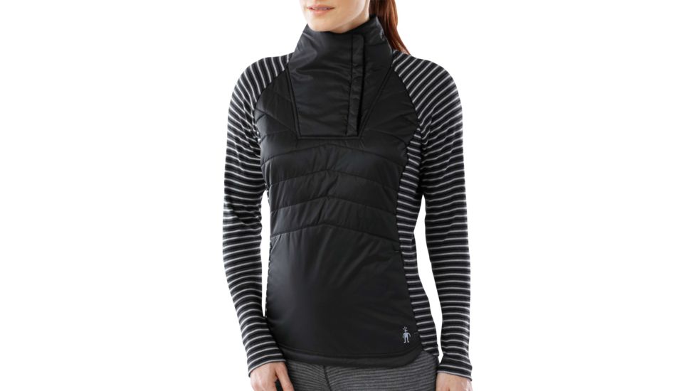 Smartwool Double Propulsion 60 Pullover - Women's-Black-Medium