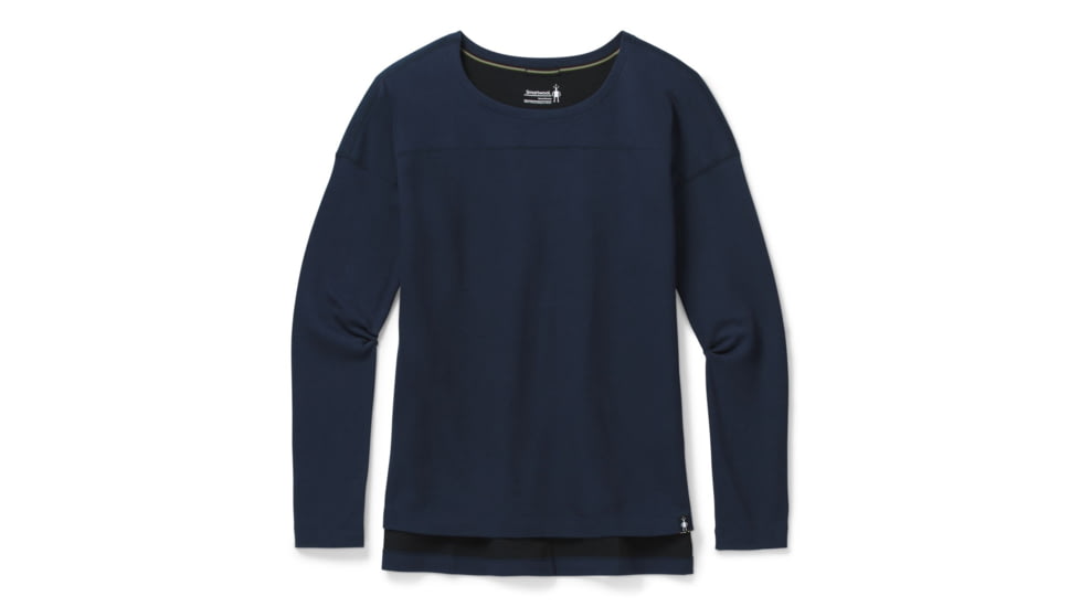 Smartwool Everyday Exploration Boatneck Top - Womens, Deep Navy, Extra Large, SW016343092-XL