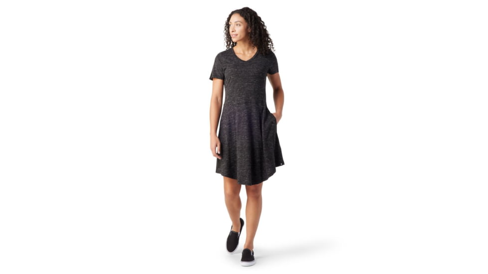Smartwool Everyday Exploration Merino Dress - Womens, Black Heather, Medium, SW016616A52M