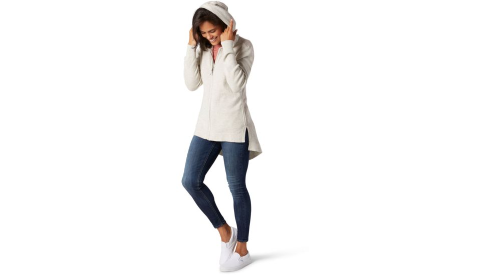 Smartwool Everyday Exploration Sweater Jacket - Womens, Ash Heather, Extra Large, SW016230047-XL