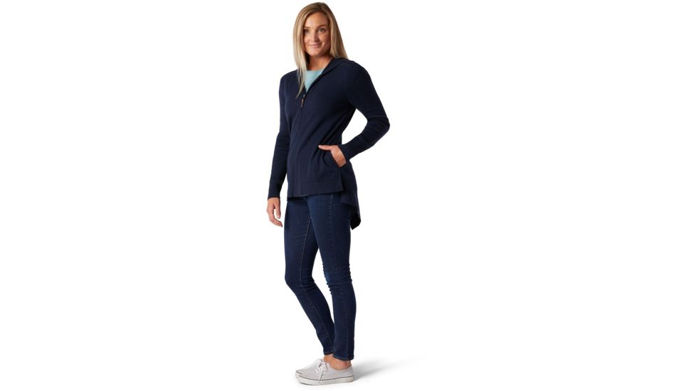 Smartwool Everyday Exploration Sweater Jacket - Womens, Deep Navy, Extra Small, SW016230092-XS