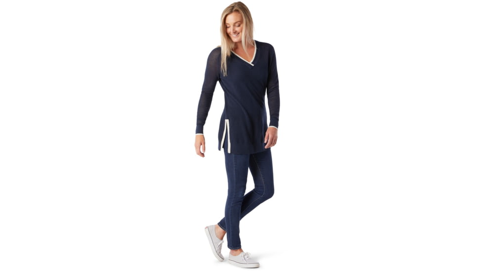 Smartwool Everyday Exploration Tunic Sweater - Womens, Deep Navy, Small, SW016252092-S