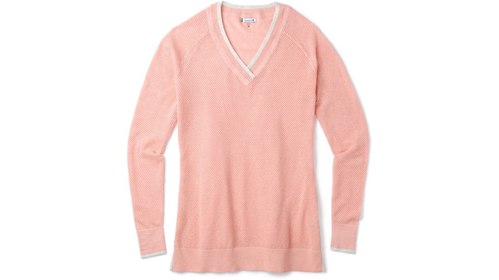 Smartwool Everyday Exploration Tunic Sweater - Womens, Rose Cloud Heather, Extra Small, SW016252D45-XS