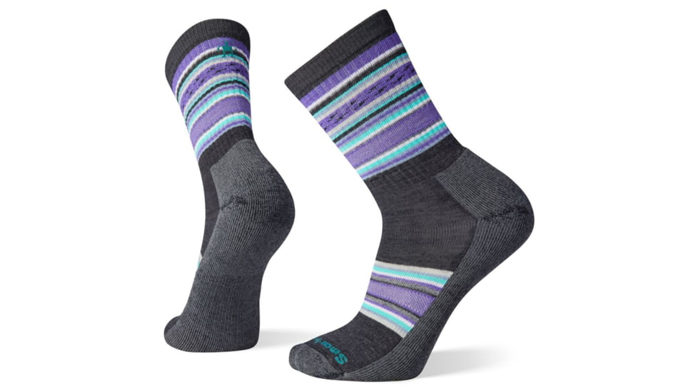 Smartwool Everyday ReGarita Crew Socks - Mens, Charcoal, Medium, SW001738003M
