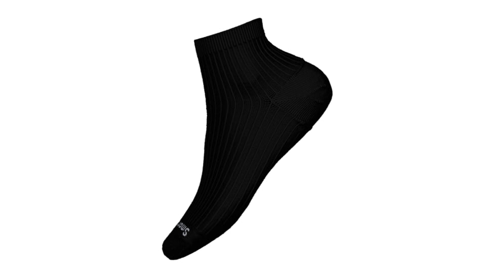 Smartwool Everyday Texture Ankle Socks, Black, Large, SW0018490011-001 BLACK-L