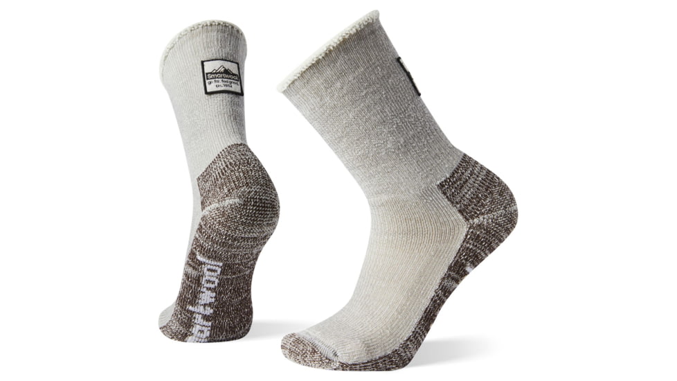 Smartwool Extra Heavy Cozy Slipper Socks, Light Gray, Large, SW004069039-L