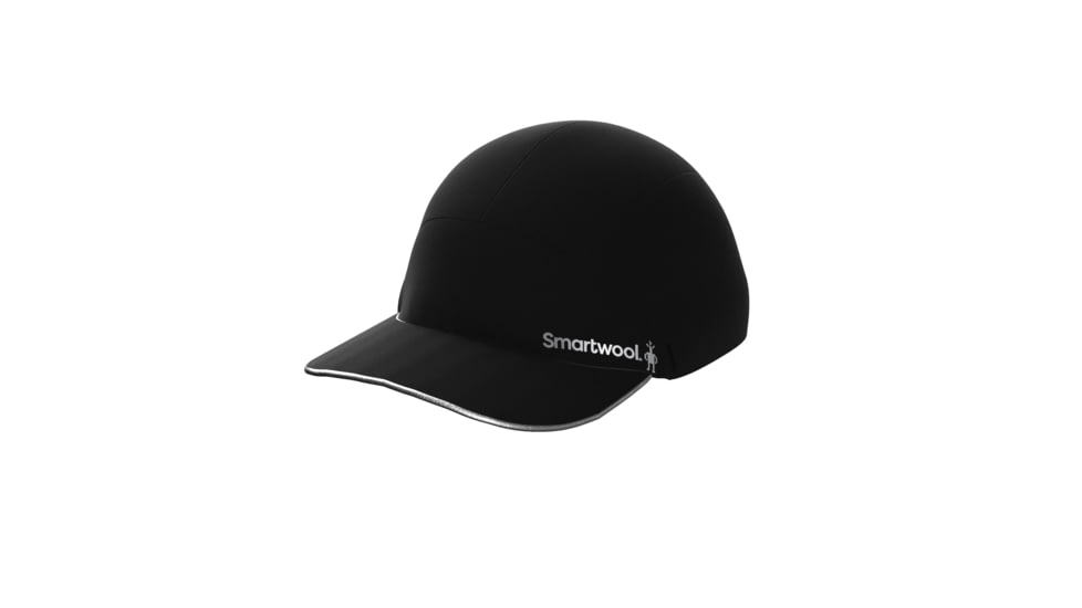 Smartwool Go Far, Feel Good Runners Cap, Black, One Size, SW0166300011-1FM