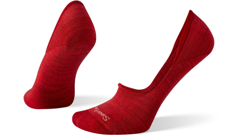 Smartwool Hide and Seek No Show Socks - Womens, Pomegranate, Small, SW003850G65-PG-Small
