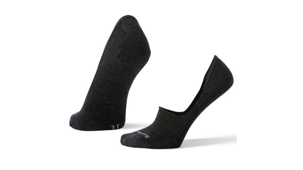Smartwool Hide and Seek No Show Socks - Women's, Charcoal, Large, SW003850003-L