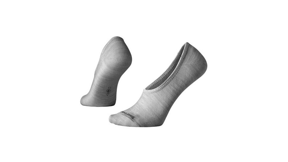 Smartwool Hide and Seek No Show Socks - Women's, Light Gray, Small, SW003850039-S