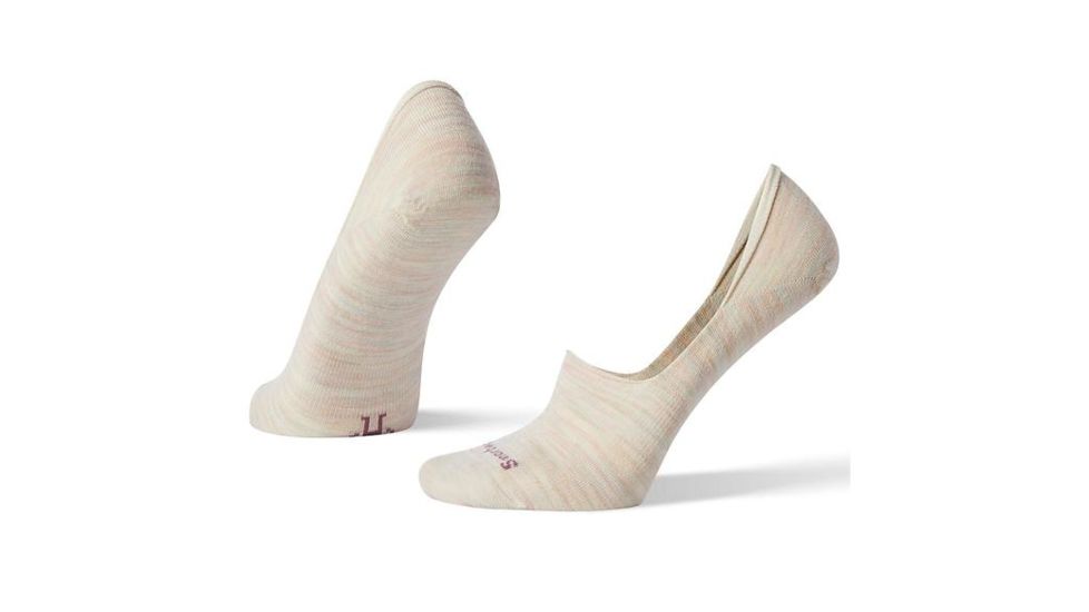 Smartwool Hide and Seek No Show - Womens, Moonbeam, Large, SW003850A81-L