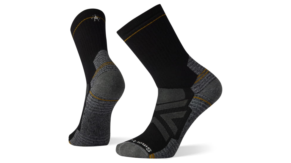 Smartwool Hike Full Cushion Crew Socks - Mens, Black, Large, SW001618001100L000