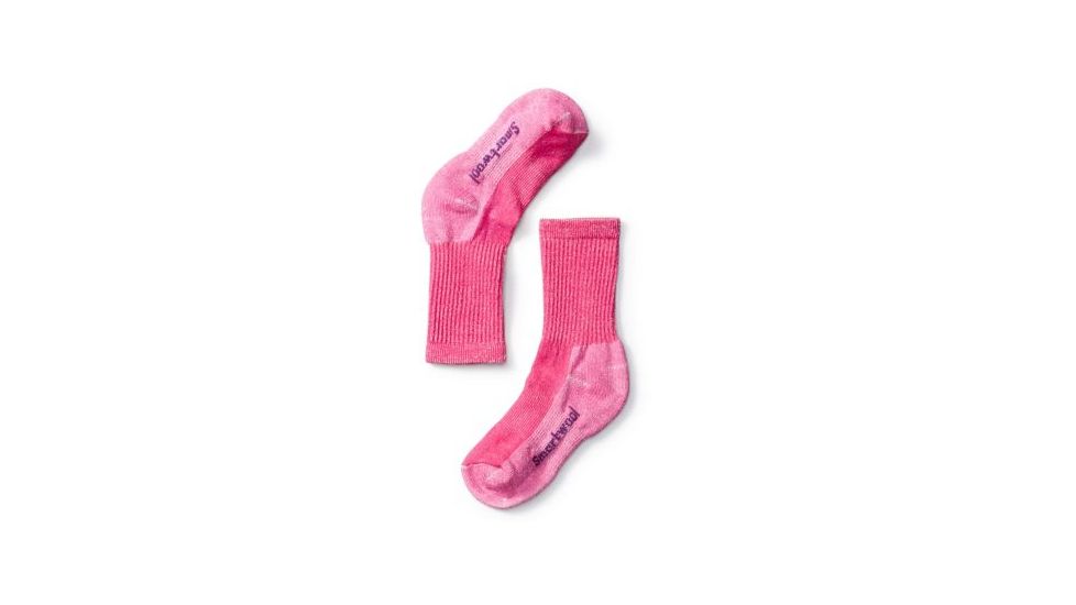 Smartwool Hike Light Crew Sock - Kids, Potion Pink, Large SW001210906-L
