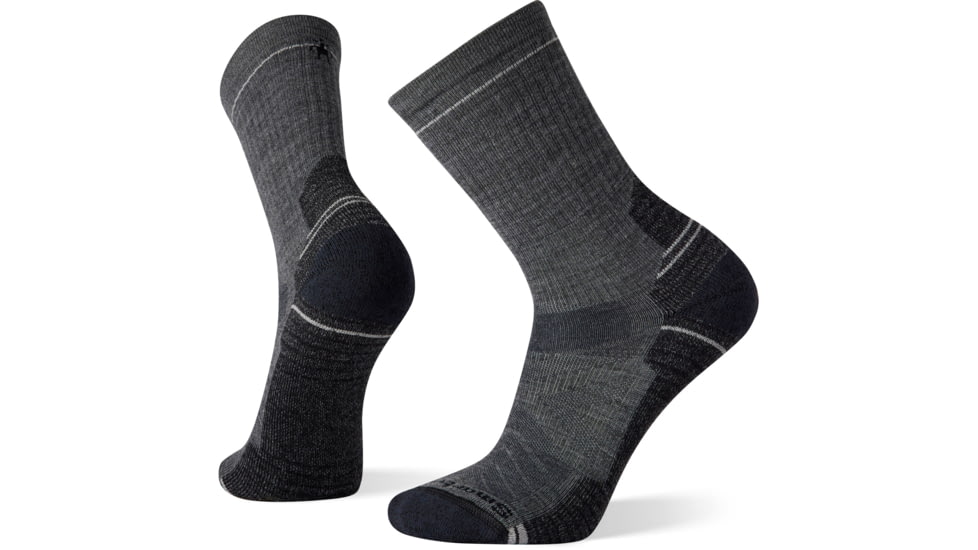 Smartwool Hike Light Cushion Crew Socks - Mens, 052 Medium Gray, Medium, SW001614052M