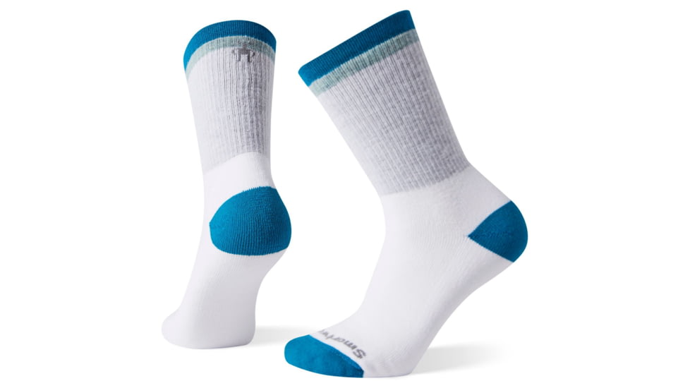 Smartwool Hike Medium Best Friend Crew Socks - Womens, White, Large, SW004062122-L