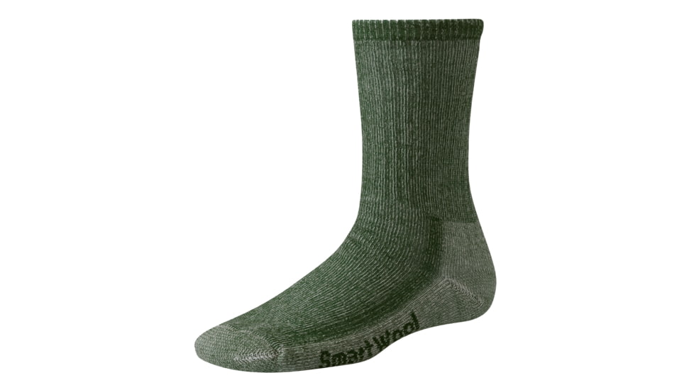 Smartwool Hike Medium Crew Sock - Men's-Bottle Green-Large