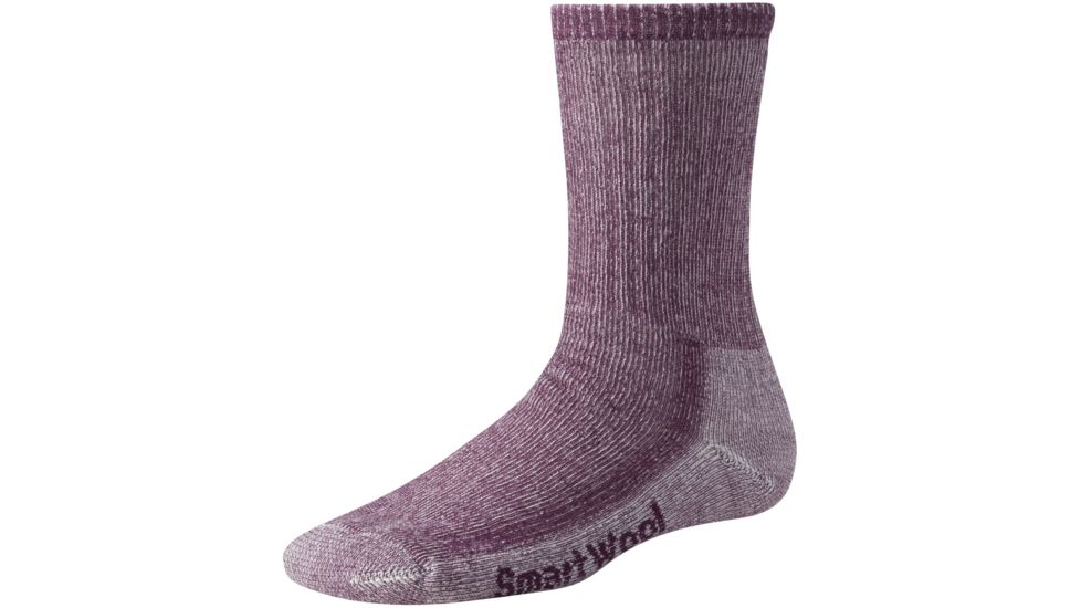 Smartwool Hike Medium Crew Sock - Women's-Dark Cassis-Large