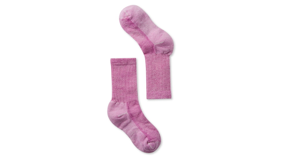 Smartwool Hike Medium Crew Socks - Kids, Meadow Mauve, Large, SW001211A22-L
