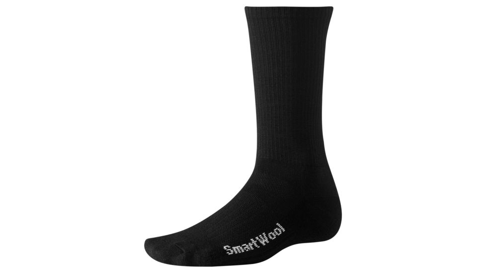 Smartwool Hiking Liner Crew Sock - Men's -Small-Black
