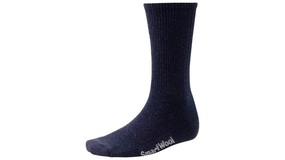 Smartwool Hiking Ultralight Crew Sock - Men's-Large-Navy