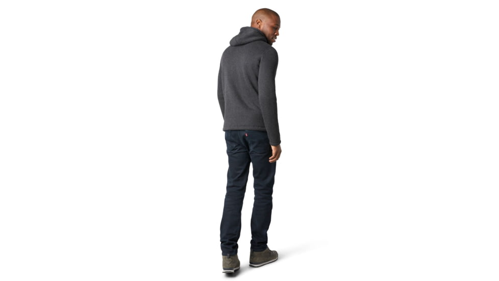 Smartwool Hudson Trail Fleece Hoodie - Mens, Dark Charcoal, Medium, SW016320A53-M