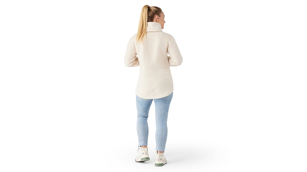 Smartwool Hudson Trail Fleece Pullover - Womens, Almond, Medium, SW011525L311-M
