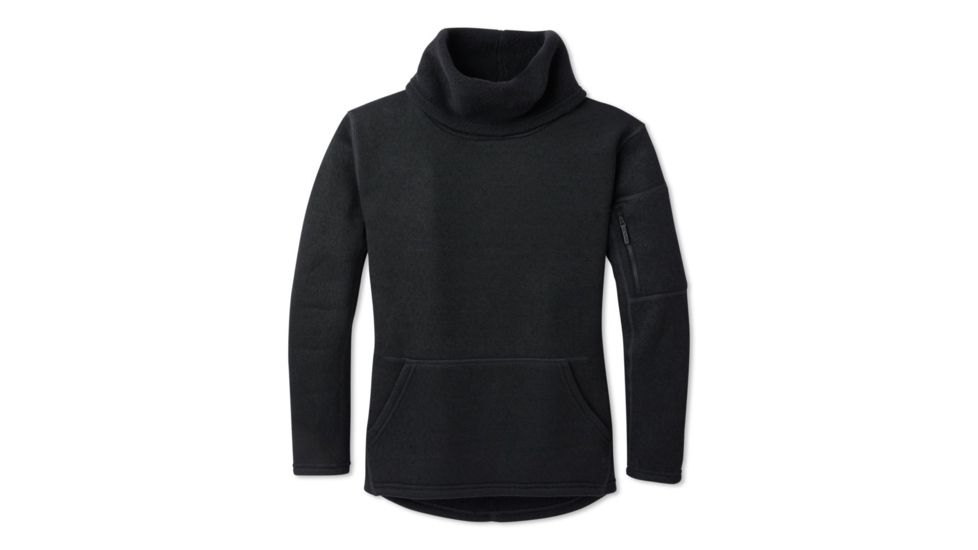 Smartwool Hudson Trail Pullover Fleece Sweater - Womens, Black, Extra Large, SW000313001-XL