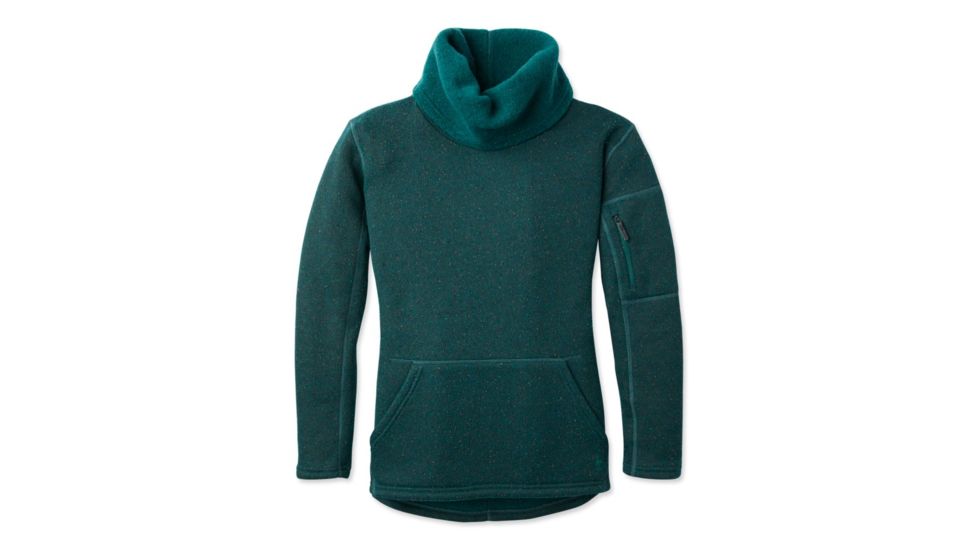 Smartwool Hudson Trail Pullover Fleece Sweater - Womens, Everglade, Small, SW000313B96-S