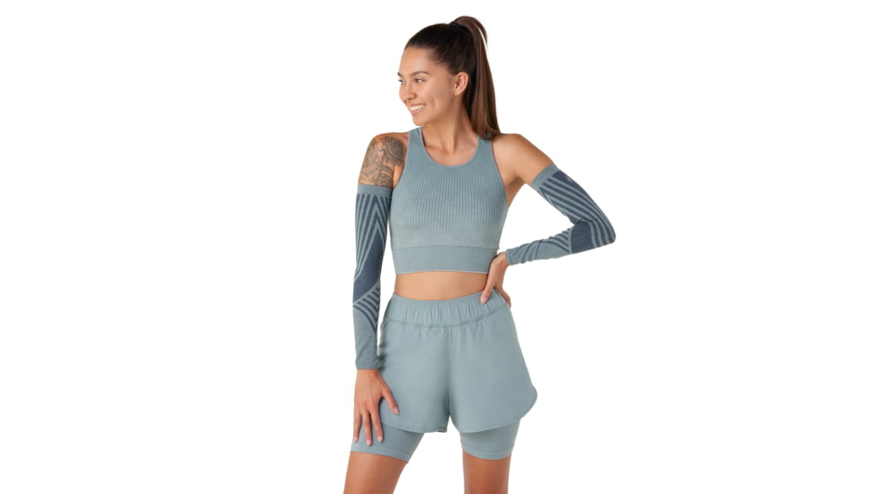 Smartwool Intraknit Active Arm Sleeve, Lead, Large/Extra Large, SW017053L421-LXL