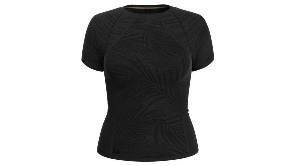 Smartwool Intraknit Active Short Sleeve - Womens, Black, Extra Small, SW0168690011-001 BLACK-XS