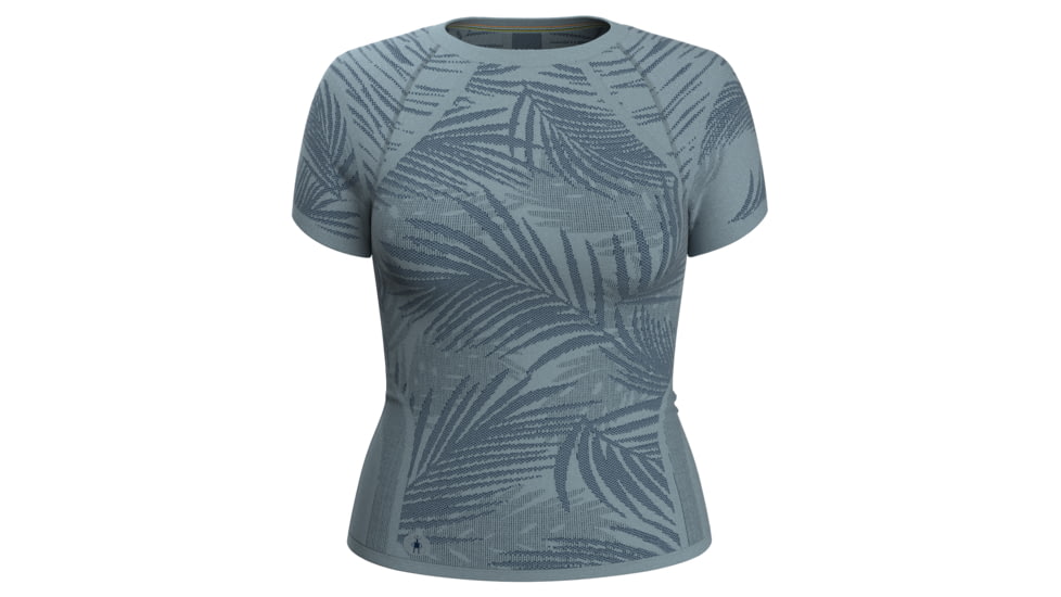 Smartwool Intraknit Active Short Sleeve - Womens, Lead, Small, SW016869L421-L42 LEAD-S