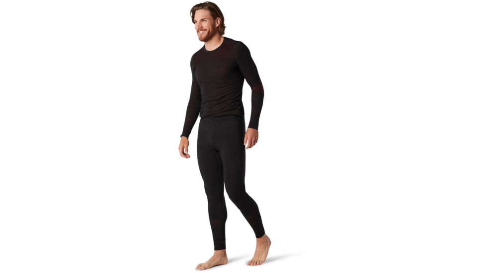 Smartwool Intraknit Merino 200 Bottom - Men's, 2XL, Black/Tibetan Red, SW019287A62-XXL
