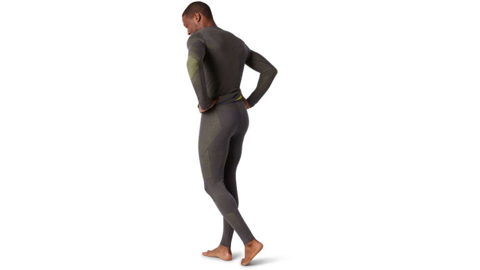 Smartwool Intraknit Merino 200 Bottom - Men's, 2XL, Charcoal/Smartwool Green, SW019287C77-XXL