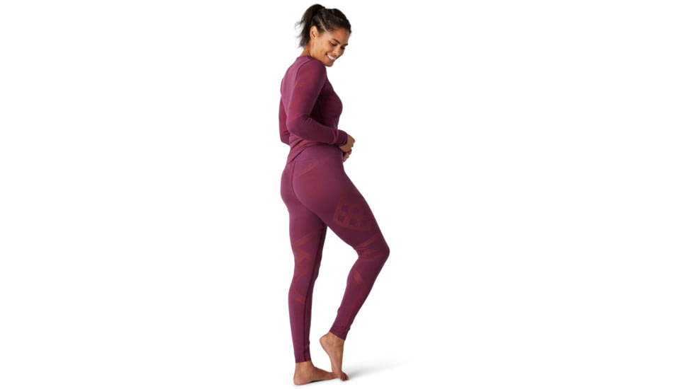 Smartwool Intraknit Merino 200 Bottom - Women's, Large, 31-32 in Waist, 32-33 in Inseam, Sangria, SW019285B48-L