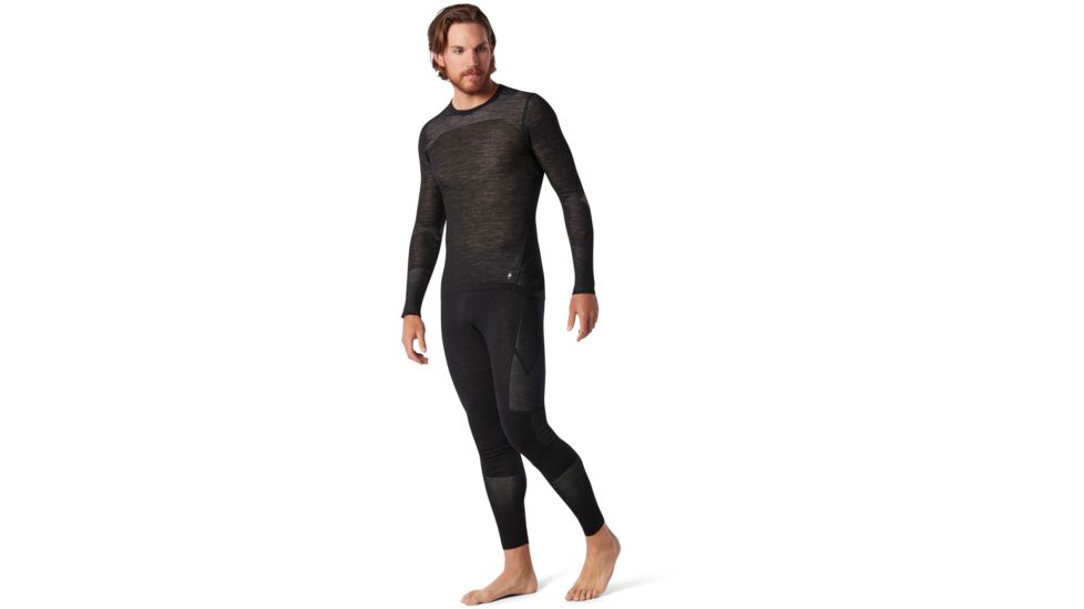 Smartwool Intraknit Merino 200 Crew - Mens, Black/White, Large, SW019286960-L