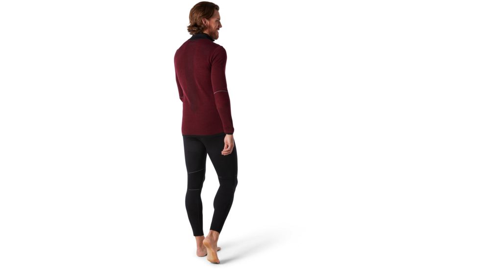 Smartwool Intraknit Merino 250 Thermal 1/4 Zip - Mens, Tibetan Red, Small, SW016144A25-S