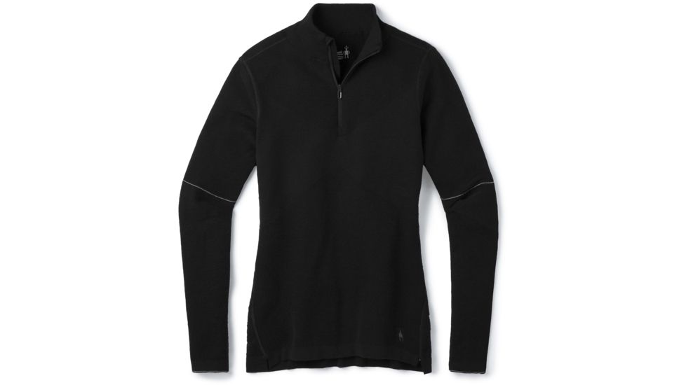 Smartwool Intraknit Merino 250 Thermal 1/4 Zip - Womens, Black, Small, SW016143001-S