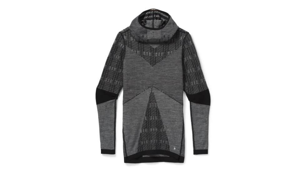 Smartwool Intraknit Merino 250 Thermal Pattern Hoodie - Womens, Deep Navy Plaid, Extra Small, SW016421E75-XS