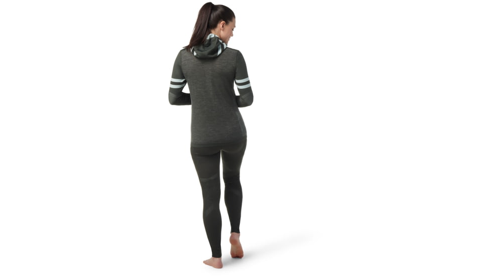 Smartwool Intraknit Merino Tech Pullover Hoodie - Womens, K15 North Woods, Large, SW016703K15L