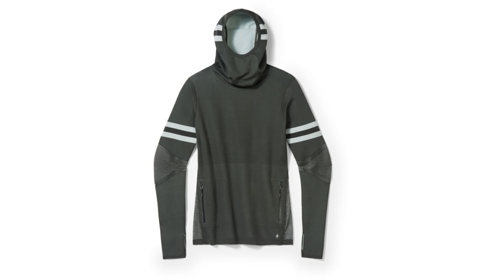 Smartwool Intraknit Merino Tech Pullover Hoodie - Womens, K15 North Woods, Large, SW016703K15L