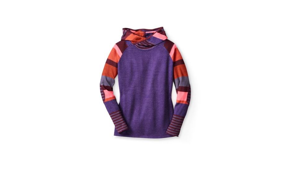 Smartwool Isto Sport Hoody - Womens, Mountain Purple Heather, Extra Small, SW000106592XS