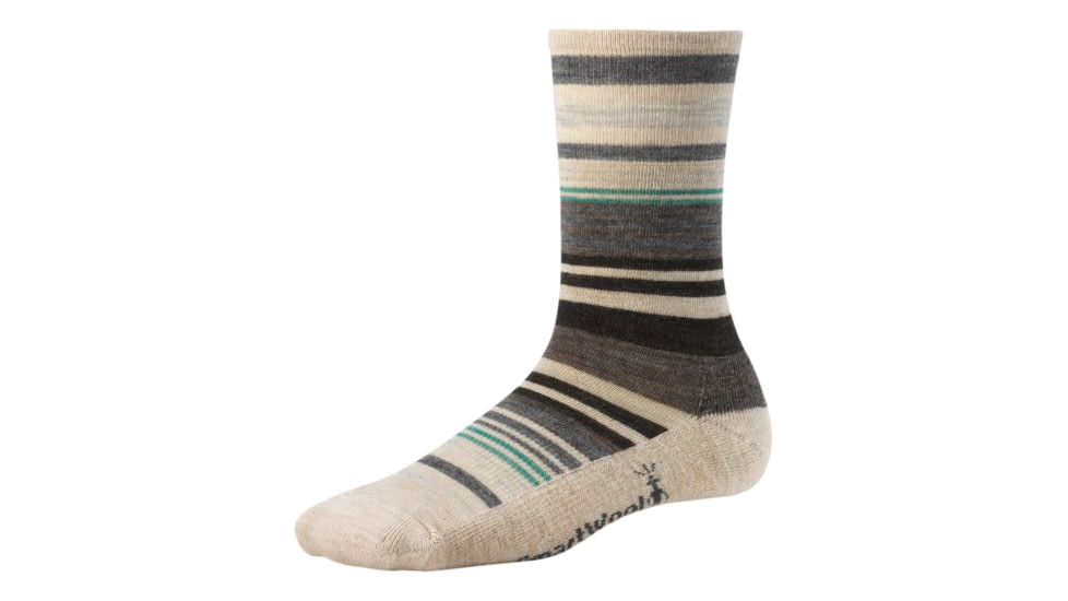 Smartwool Jovian Stripe Socks - Womens-Natural-Small