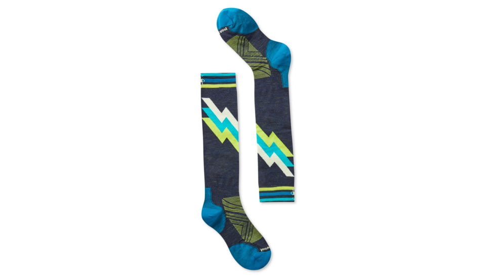Smartwool Junior PhD Ski Ultra Light Socks - Kids, Deep Navy, Extra Large, SW001288092-XL